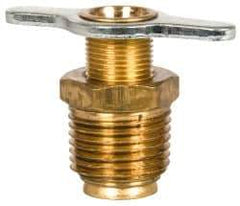 Eaton - Steel External Seat Drain Cock & Shutoff Valve - 1/2 Thread, 150 Max psi - Best Tool & Supply