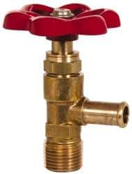 Eaton - 3/8" Pipe, Steel Shutoff Drain Cock & Shutoff Valve - 3/8 Thread, 150 Max psi - Best Tool & Supply