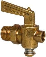 Eaton - Steel Ground Plug Drain Drain Cock & Shutoff Valve - 1/4 Thread, 30 Max psi - Best Tool & Supply