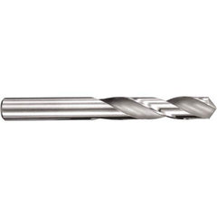 SGS - 6.4mm 145° Spiral Flute Solid Carbide Screw Machine Drill Bit - Best Tool & Supply