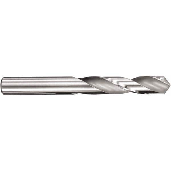 SGS - 3.6mm 145° Spiral Flute Solid Carbide Screw Machine Drill Bit - Best Tool & Supply