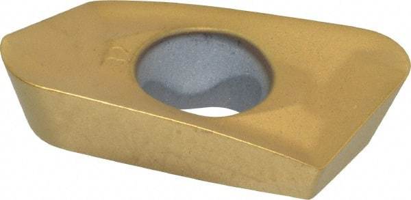 Kennametal - EP1832 GD Grade KC725M Carbide Milling Insert - TiN/TiCN/TiN Finish, 0.217" Thick, 3.2mm Corner Radius - Best Tool & Supply