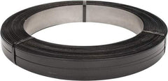 Made in USA - 1,649' Long x 3/4" Wide, Oscillated Coil Steel Strapping - 2,620 Lb Capacity, 0.025" Thick - Best Tool & Supply