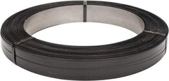 Made in USA - 1,334' Long x 3/4" Wide, Oscillated Coil Steel Strapping - 3,250 Lb Capacity, 0.031" Thick - Best Tool & Supply