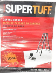 TRIMACO - Extra Heavyweight 10 oz Canvas Drop Cloth - 12' x 4' - Best Tool & Supply