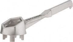 Value Collection - 10-1/2" Long Non-Sparking Aluminum Drum Plug Wrench - For Use with 2" and 3/4" Bungs - Best Tool & Supply