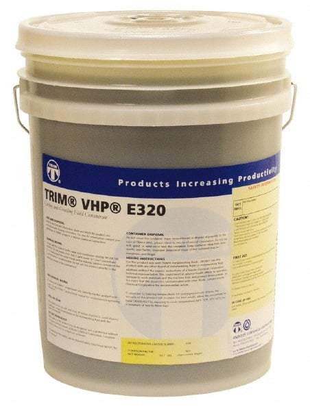 Master Fluid Solutions - Trim VHP E320, 1 Gal Bottle Cutting & Grinding Fluid - Water Soluble, For Drilling, Gundrilling, Gunreaming, Slotting - Best Tool & Supply