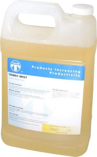 Master Fluid Solutions - Trim Mist, 1 Gal Bottle Cutting & Grinding Fluid - Synthetic, For Milling - Best Tool & Supply