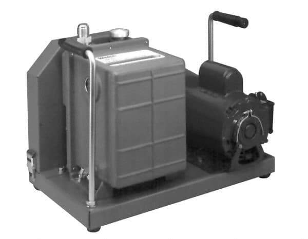 Welch Vacuum - 1/2 hp Rotary Vane Vaccum Pump - 115/230 Volts, 5.6 CFM, 20" Long x 12" Wide x 15" High - Best Tool & Supply