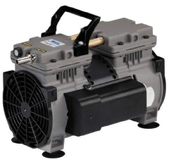 Welch Vacuum - 1/3 hp Rotary Vane Vaccum Pump - 115 Volts, 7.1 CFM, 11.1" Long x 9.2" Wide x 11" High - Best Tool & Supply