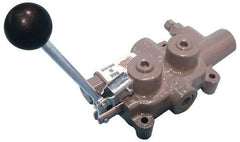 Prince - 30 GPM 3/4 Inlet Cast Iron Hydraulic Control Valve - 4-1/8" High x 4-5/8" Wide x 3-11/32" Long - Best Tool & Supply