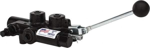 Prince - 25 GPM 3/4 Inlet Cast Iron Hydraulic Control Valve - 5-1/8" Wide x 12-1/2" Long - Best Tool & Supply