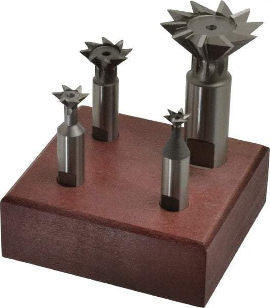 Value Collection - Dovetail Cutter Sets Included Angle: 45 Minimum Cutting Diameter (Inch): 3/8 - Best Tool & Supply