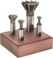 Value Collection - Dovetail Cutter Sets Included Angle: 60 Minimum Cutting Diameter (Inch): 3/8 - Best Tool & Supply