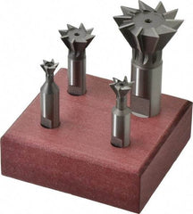 Value Collection - Dovetail Cutter Sets Included Angle: 60 Minimum Cutting Diameter (Inch): 3/8 - Best Tool & Supply