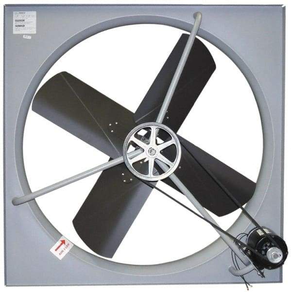 TPI - 48" Blade, 1 hp, 21,500 Max CFM, Exhaust Fan - 15 Amps, 115 Volts, 1 Speed - Best Tool & Supply