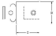 Parlec - PC6 Inside, PC6 Outside Modular Connection, Boring Head Shank Extension - 3.94 Inch Projection, 2.52 Inch Nose Diameter - Exact Industrial Supply