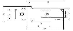 Parlec - PC6 Inside, PC4 Outside Modular Connection, Boring Head Shank Reducer - 3.31 Inch Projection, 1.535 Inch Nose Diameter - Exact Industrial Supply