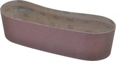 3M - 4" Wide x 36" OAL, 60 Grit, Aluminum Oxide Abrasive Belt - Aluminum Oxide, Medium, Coated, X Weighted Cloth Backing, Series 341D - Best Tool & Supply