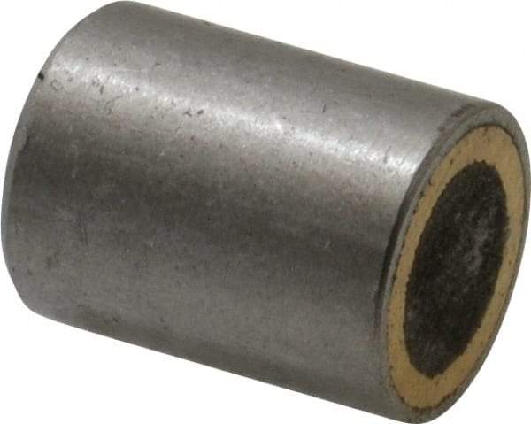 Mag-Mate - 8-32 Thread, 3/8" Diam, 1/2" High, 3 Lb Average Pull Force, Neodymium Rare Earth Pot Magnet - 0.15" Deep Tapped Hole, Steel Pot, Uninsulated - Best Tool & Supply