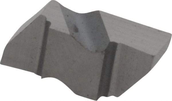 Kennametal - 2125NG Grade K68, 3.18mm Cutting Width Carbide Grooving Insert - 2.79mm Max Depth of Cut, Right Hand, 0.19mm Corner Radius, Uncoated - Best Tool & Supply