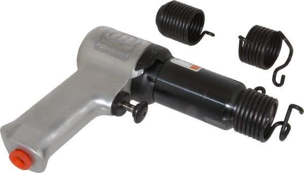 Ingersoll-Rand - 3,000 BPM, 2.3 Inch Long Stroke, Pneumatic Riveting Hammer - 15 CFM Air Consumption, 1/4 NPT Inlet - Best Tool & Supply