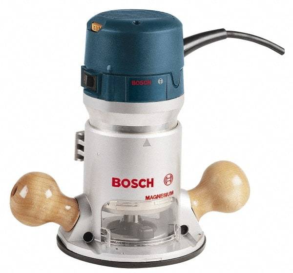 Bosch - Electric Routers Collet Size (Inch): 1/4; 3/8; 1/2 Collet Size (mm): 6.35 - Best Tool & Supply