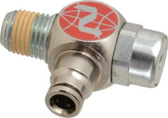 Norgren - 1/4" Tube x 1/4" NPTF Pilot Operated Check Valve - 15 to 150 psi & Brass Material - Best Tool & Supply