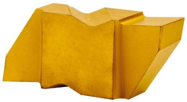 Kennametal - 4250NGP Grade KC850, 6.35mm Cutting Width Carbide Grooving Insert - 6.35mm Max Depth of Cut, Right Hand, 0.57mm Corner Radius, TiC/TiCN/TiN Finish - Best Tool & Supply