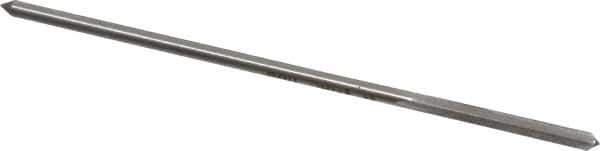 Interstate - 0.108" High Speed Steel Chucking Reamer - Straight Flute, Straight Shank - Best Tool & Supply