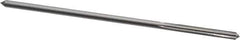 Interstate - 0.121" High Speed Steel Chucking Reamer - Straight Flute, Straight Shank - Best Tool & Supply