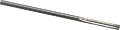 Interstate - 0.2525" High Speed Steel 6 Flute Chucking Reamer - Straight Flute, 1/4" Straight Shank - Best Tool & Supply