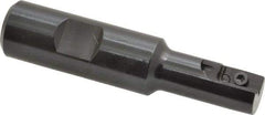 Carmex - 0.67" Cut Diam, 1.18" Max Depth of Cut, 3/4" Shank Diam, Indexable Thread Mill - Insert Style I/E, 14mm Insert Size, 1 Insert, Toolholder Style SR, 3.35" OAL - Best Tool & Supply