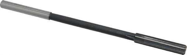 Interstate - 0.371" High Speed Steel 6 Flute Chucking Reamer - Straight Flute, 0.3105" Straight Shank - Best Tool & Supply