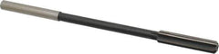 Interstate - 0.379" High Speed Steel 6 Flute Chucking Reamer - Straight Flute, 0.3105" Straight Shank - Best Tool & Supply