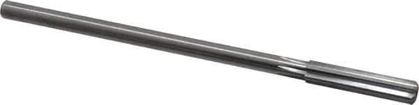 Interstate - 0.38" High Speed Steel 6 Flute Chucking Reamer - Straight Flute, 0.3105" Straight Shank - Best Tool & Supply