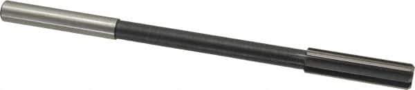 Interstate - 0.457" High Speed Steel 8 Flute Chucking Reamer - Straight Flute, 0.373" Straight Shank - Best Tool & Supply