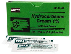 North - 1/32 oz Anti-Itch Relief Cream - Comes in Packet, Hydrocortisone - Best Tool & Supply