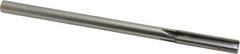 Made in USA - 7/16" Carbide-Tipped 4 Flute Chucking Reamer - Straight Flute, 3/8" Straight Shank, 1-3/4" Flute Length, 7" OAL - Best Tool & Supply