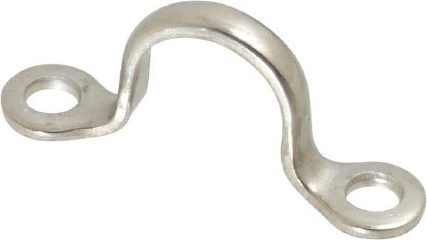 Ronstan - 3/8" Rope Guide/Eye Strap - 1-1/16" Between Centers, 316 Stainless Steel, Electropolished - Best Tool & Supply