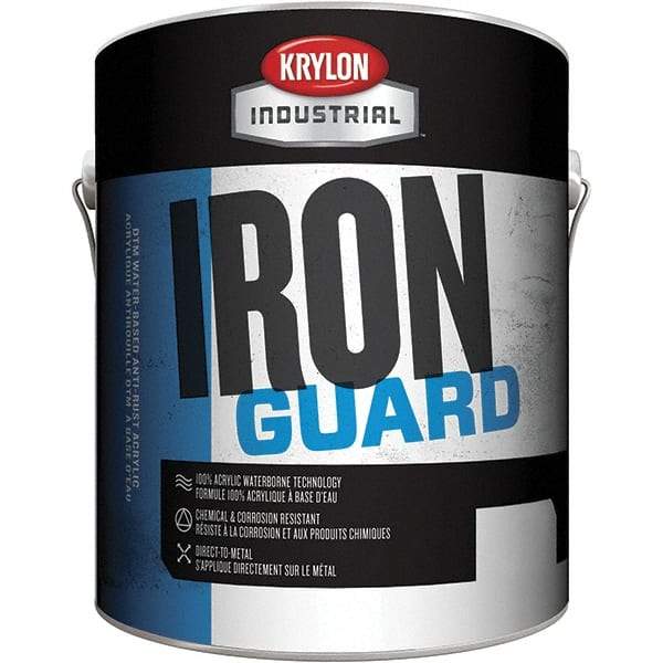 Krylon - 1 Gal Dark Machinery Gray High Gloss Finish Acrylic Enamel Paint - Interior/Exterior - Best Tool & Supply