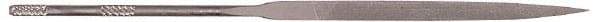 Grobet - 4" Needle Precision Swiss Pattern Knife File - Round Handle - Best Tool & Supply