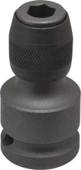 Wera - 1/2" Drive, 5/16" Insert, Hex Drive Bit Adapter - Quick Release, 1-15/16" OAL - Best Tool & Supply