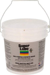 Synco Chemical - 5 Lb Pail Synthetic General Purpose Grease - Translucent White, Food Grade, 450°F Max Temp, NLGIG 2, - Best Tool & Supply