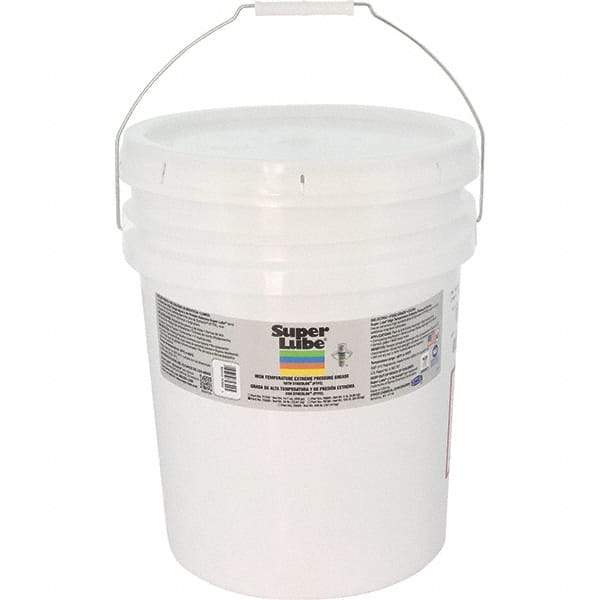 Synco Chemical - 30 Lb Pail Synthetic Extreme Pressure Grease - Translucent White, Extreme Pressure, Food Grade & High Temperature, 475°F Max Temp, NLGIG 2, - Best Tool & Supply