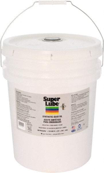 Synco Chemical - 5 Gal Pail, Synthetic Gear Oil - -45°F to 450°F, ISO 220 - Best Tool & Supply