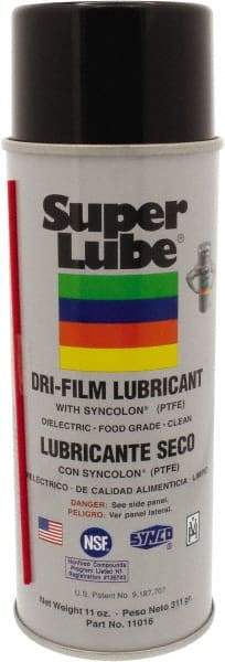 Synco Chemical - 11 oz Aerosol Dry Film with PTFE Lubricant - -40°F to 500°F - Best Tool & Supply