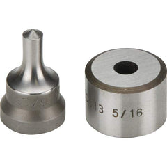 Enerpac - Hydraulic Punch Press Dies & Punches Type: Round Punch Diameter (mm): 7.90 - Best Tool & Supply