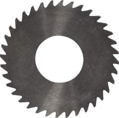 RobbJack - 1-1/4" Diam x 0.04" Blade Thickness x 1/2" Arbor Hole Diam, 36 Tooth Slitting and Slotting Saw - Arbor Connection, Right Hand, Uncoated, Solid Carbide, Concave Ground - Best Tool & Supply