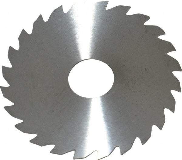 RobbJack - 2" Diam x 0.0312" Blade Thickness x 1/2" Arbor Hole Diam, 24 Tooth Slitting and Slotting Saw - Arbor Connection, Right Hand, Uncoated, Solid Carbide, Concave Ground - Best Tool & Supply